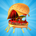 汉堡包黑洞吞噬进化游戏中文版（Burger.io）