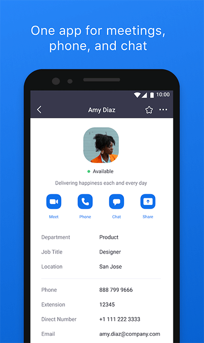 Zoom会议app免费安卓版官方高清大图