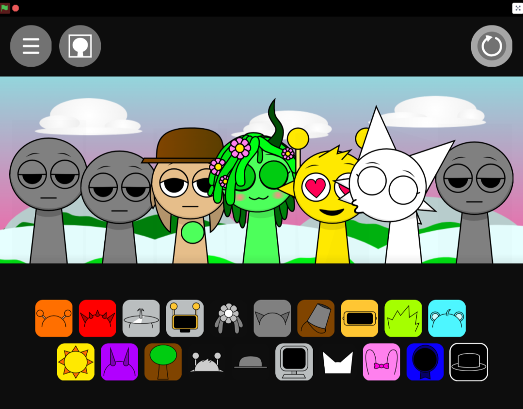 节奏盒子手游SprunkiKiss版高清大图