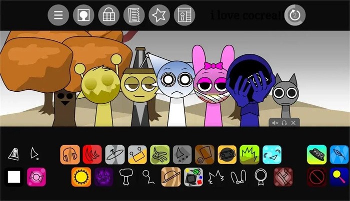 节奏盒子sprunki寄生虫模组12.0正版高清大图