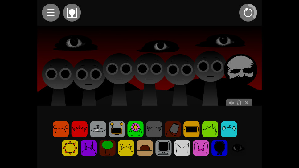 节奏盒子sprunki涂鸦版模组高清大图