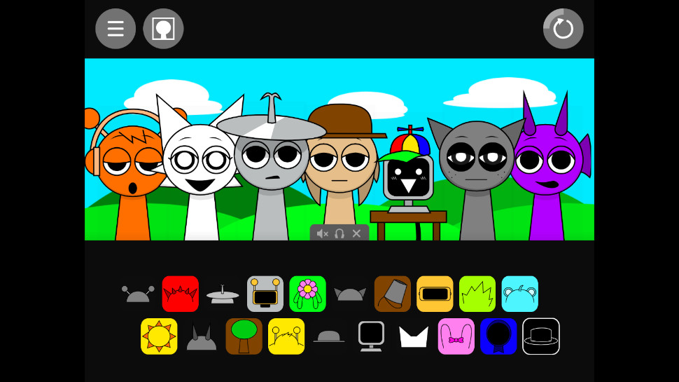 节奏盒子sprunki涂鸦版模组高清大图