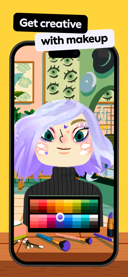 托卡美发沙龙4可化妆安装高清大图