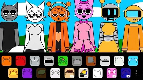 节奏盒子拟人版第二阶段高清大图