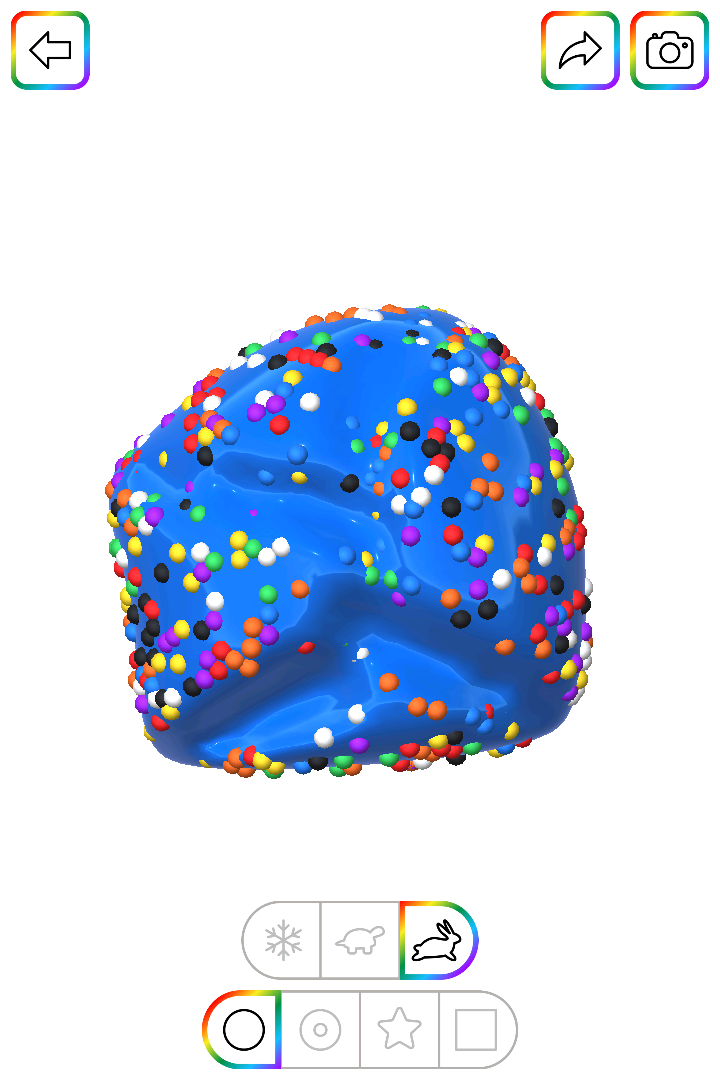 彩泥史莱姆高清大图