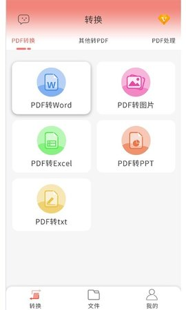 迷你PDF转word软件高清大图