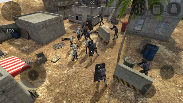 僵尸作战模拟器 安卓内置菜单版高清大图