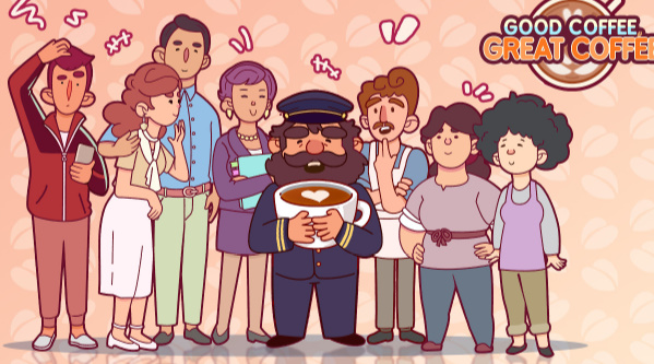 可口的咖啡无限金币无限钻石高清大图