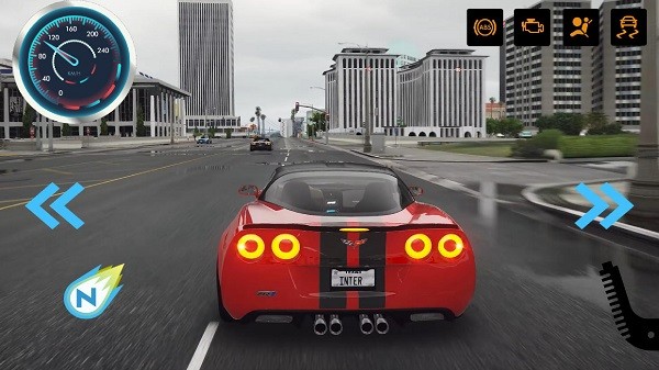 跑车漂移高清大图