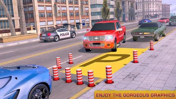 多层汽车停车场高清大图