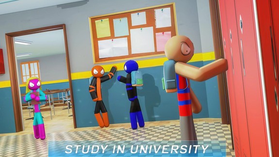 虚拟火柴人家庭冒险高清大图