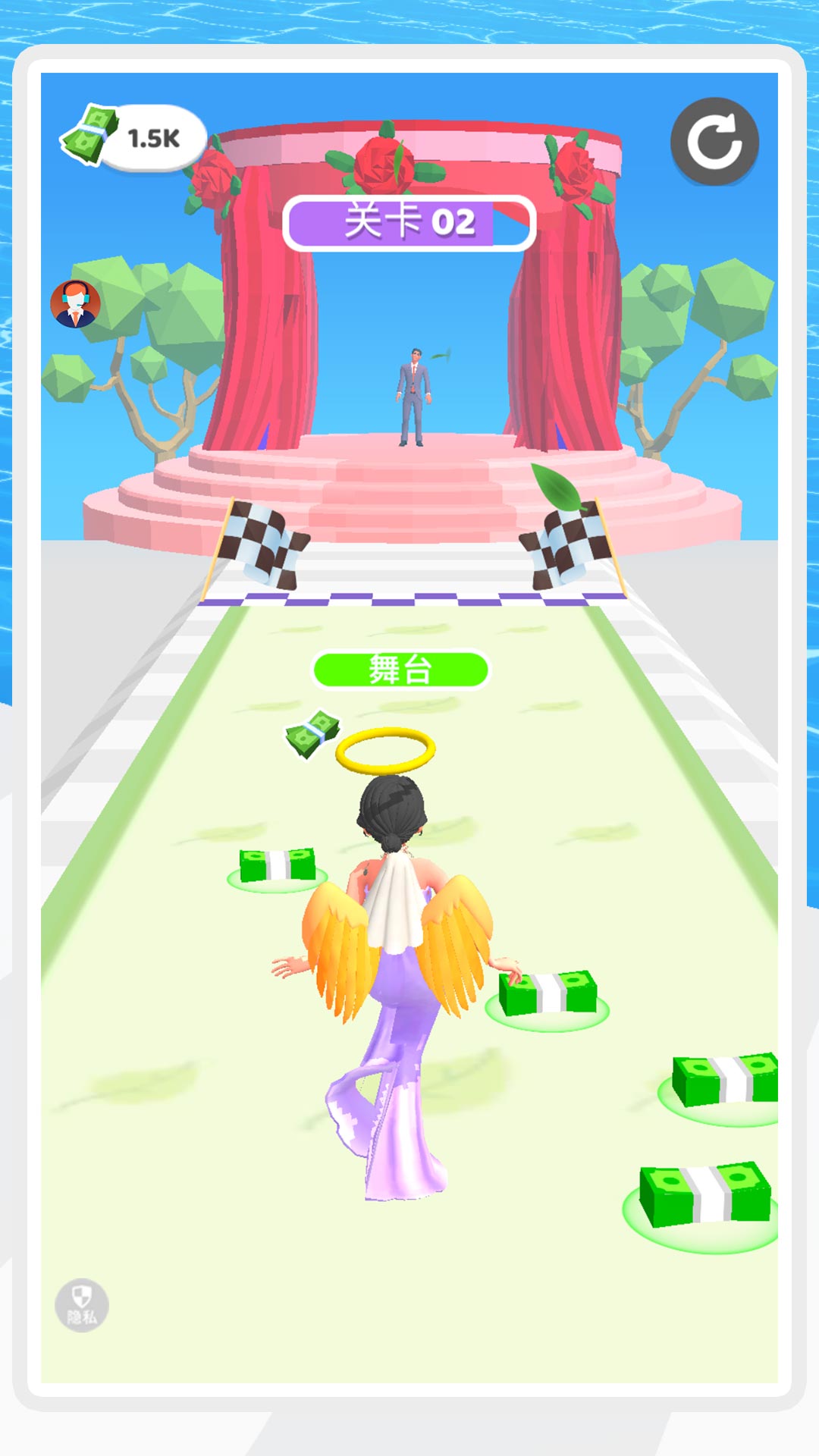 霓虹跑酷时尚圈高清大图