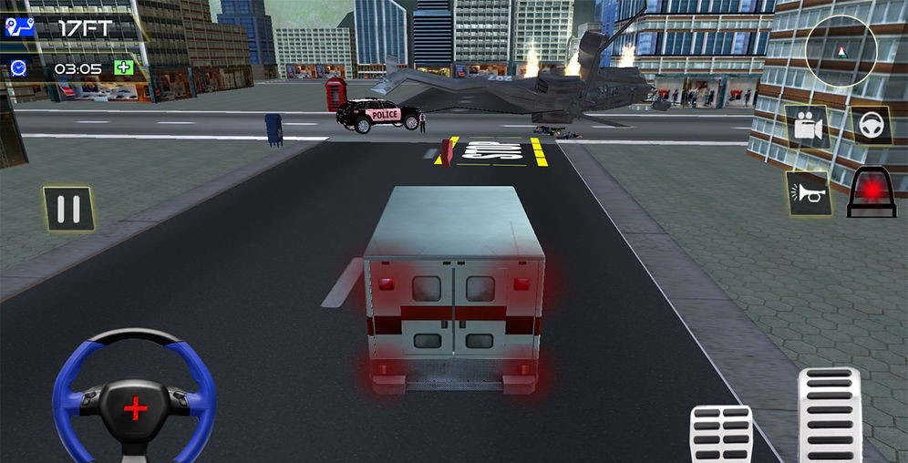 先锋救护车3d模拟最新版高清大图