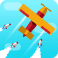 躲避导弹的飞机游戏