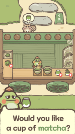 青蛙抹茶咖啡馆游戏高清大图
