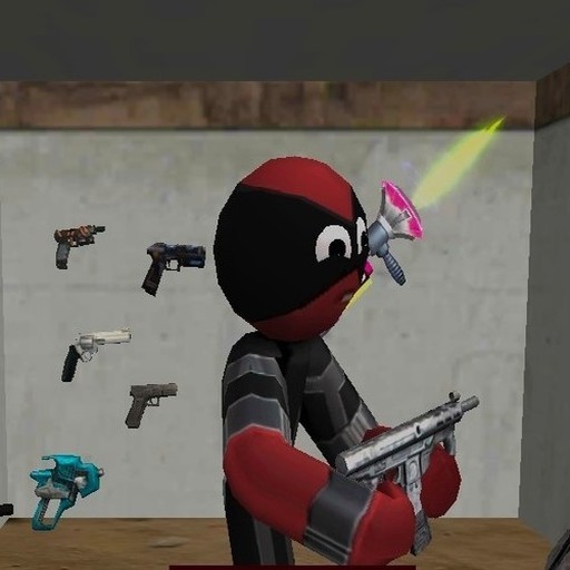 枪战火柴人游戏